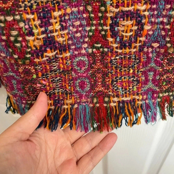 Vintage Robert Clarence Saks 5th ave Potpourri Collection Woven Skirt Read Size - Picture 3 of 5